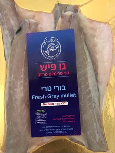 פילה בורי טרי עם ובלי עור