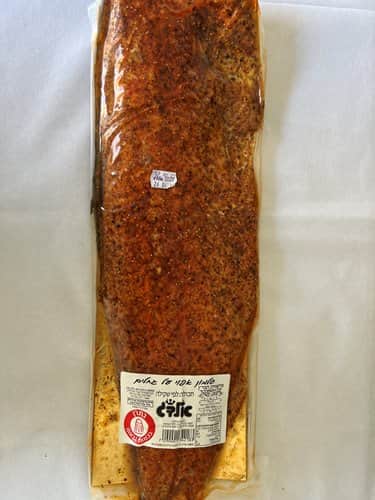 פילה סלמון אפוי על גחלים לא פרוס!