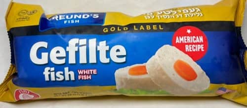 גפילטע פיש גלילת דג הנסיך לבן